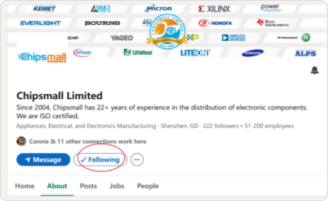 LinkedIn company page sample